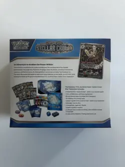 Pokemon TCG Scarlet & Violet Stellar Crown Elite Trainer Box New and Sealed - Image 3