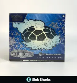 POKEMON CENTER TCG SCARLET & VIOLET STELLAR CROWN SEALED ELITE TRAINER BOX - Image 1