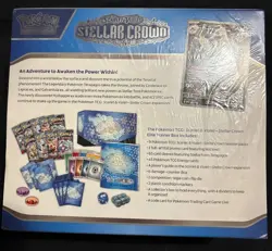 Pokemon TCG Scarlet & Violet Stellar Crown Elite Trainer Box ETB - NEW SEALED - Image 2