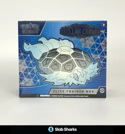 POKEMON TCG SCARLET & VIOLET STELLAR CROWN SEALED ELITE TRAINER BOX - Image 1