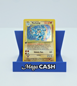 Machamp 8/102 - Holo Rare - 1st Edition - Base Set - Pokemon TCG - LP - Image 2