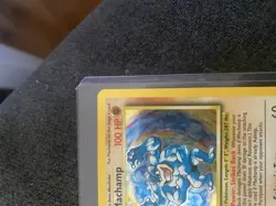 Pokemon TCG Cards 1st Edition Machamp 8/102 Base Set Holo Rare LP/NM - Image 4