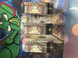 Pokemon Knock Out Snorlax, Mimikyu, Darkrai, Collector's Tin Factory Sealed Rare - Image 3