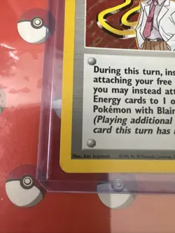 Pokemon TCG Blaine Gym Challenge Holo Rare Card 17/132 NM - Image 3