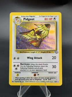 Pidgeot - 8/64 - Jungle Unlimited 1999 - WOTC - Holo Rare - VLP - Pokemon TCG - Image 1