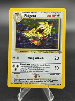 Pidgeot - 8/64 - Jungle Unlimited 1999 - WOTC - Holo Rare - NM - Pokemon TCG - Image 1