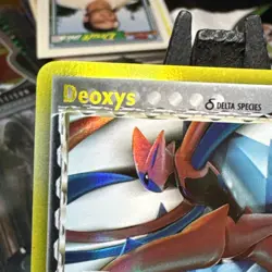 Deoxys 3/110 Heavily Played EX Holon Phantoms Stamped Reverse Holo Rare Pokemon - Image 2
