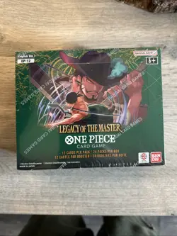 One Piece Card Game: Legacy of The Master (OP-12) Booster Box Sealed English - Image 1