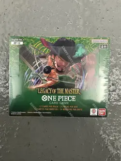 One Piece Card Game: Legacy of The Master (OP-12) Booster Box Sealed English - Image 1