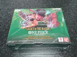 One Piece Card Game: Legacy of The Master (OP-12) Booster Box Sealed English - Image 1