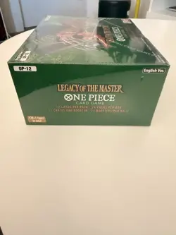 One Piece Card Game OP-12 Legacy of the Master Booster Box - English - Sealed - Image 2