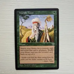 Worldly Tutor Mirage Regular MTG Magic The Gathering - Image 1