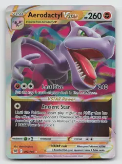 Pokemon Aerodactyl VSTAR 93/196 - Ultra Rare - Lost Origin NM - Image 1