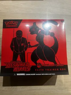 Pokemon Center Destined Rivals ETB Elite Trainer Box - Brand New & Sealed ✅ - Image 1