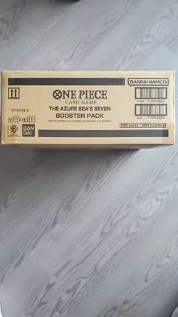 OP14 ENGLISH ONE PIECE CARD GAME THE AZURE SEA'S SEVEN BOOSTER BOX CASE - Image 1