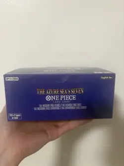 UNSEALED DIRECT FROM BANDAI One piece The Azure’s Sea Seven Booster Box (OP14) - Image 2