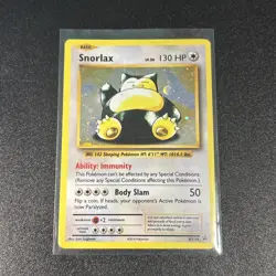 Snorlax XY179 XY Black Star Promo Holo Rare Pokemon Card LP/NM - Image 1