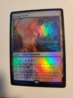 Foil Steam Vents - Rare MtG Card ECL 267 - Image 2