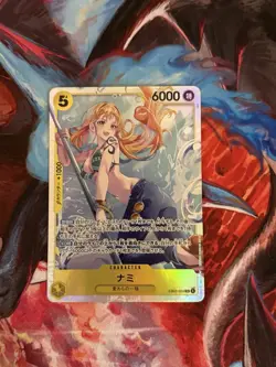 Nami EB03-053 SR One Piece Card Game Heroines Edition Japanese OP Card -NM - Image 1