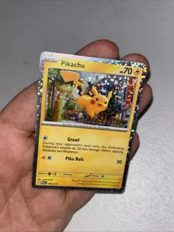 Pokemon TCG Pikachu 2/15 McDonald’s Holo Rare Pokemon Birthday Gift Foil - Image 4