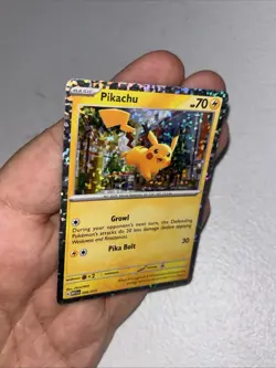 Pokemon TCG Pikachu 2/15 McDonald’s Holo Rare Pokemon Birthday Gift Foil - Image 5