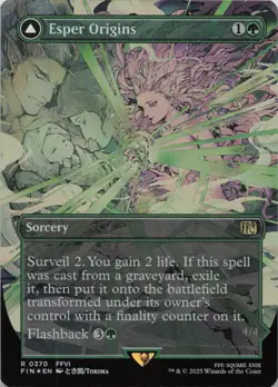 Esper Origins (Borderless) - FOIL - R FINAL FANTASY 370 - MTG - Image 1
