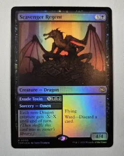 Scavenger Regent #90 Rare Foil MTG 2025 Tarkir Dragonstorm (TDM) - Image 1