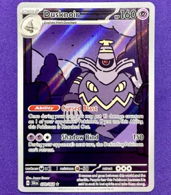 Dusknoir 070/064 - Shrouded Fable Holo Illustration Rare Pokemon Card English NM - Image 1