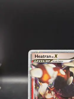 Pokemon TCG Heatran LV.X #DP31 Diamond & Pearl Black Star Promo MP - Image 2