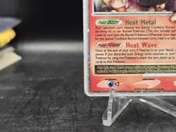 Pokemon TCG Heatran LV.X #DP31 Diamond & Pearl Black Star Promo MP - Image 4