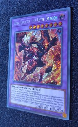 Yu-Gi-Oh! - Alba-Lenatus the Abyss Dragon - DIFO-EN035 - Secret Rare - NM - Image 4