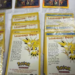 Ancient Mew Sealed Promo Pokemon x 3 Gul Movie 2000 Pokemon Card plus birds x3 - Image 3