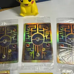 Ancient Mew Sealed Promo Pokemon x 3 Gul Movie 2000 Pokemon Card plus birds x3 - Image 5