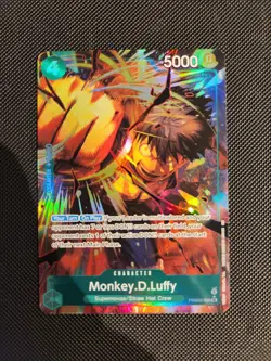 One Piece TCG Monkey.D.Luffy PRB02-005 Alt Art English - Image 1