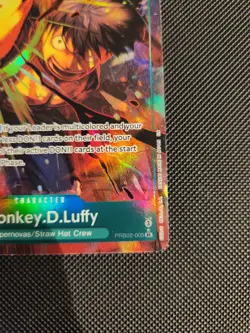 One Piece TCG Monkey.D.Luffy PRB02-005 Alt Art English - Image 4