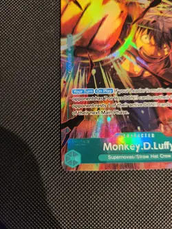One Piece TCG Monkey.D.Luffy PRB02-005 Alt Art English - Image 5