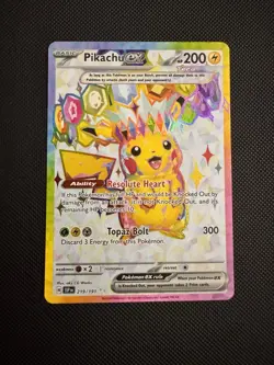 Pikachu EX 219/191 - Ultra Rare - Surging Sparks - Pokemon TCG - English - MINT - Image 1