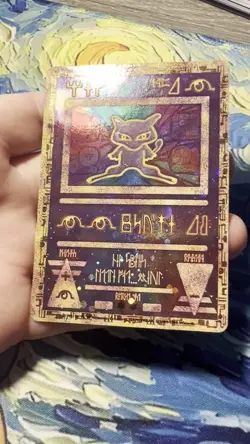 Pokemon TCG Ancient Mew 2000 Movie Promo Holo Card Near Mint Condition - Image 2