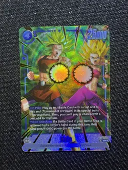 Kale FB08-032 Alternate Art Saiyan's Pride Dragon Ball English Card Fusion World - Image 1