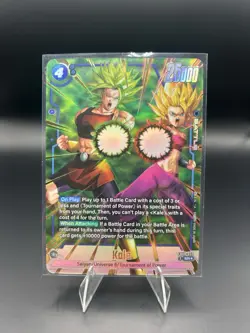 Kale FB08-032 Alternate Art Saiyan's Pride Dragon Ball English Card Fusion World - Image 1