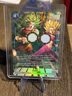 Kale FB08-032 Alternate Art Saiyan's Pride Dragon Ball English Card Fusion World - Image 1
