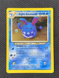 Light Azumarill 13/105 SwirlNeo Destiny Holo Pokemon Card LP+ - Image 1