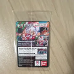 🔥RARE One Piece Monkey D. Luffy US Voyage College Basketball Promo Card Sealed - Image 2