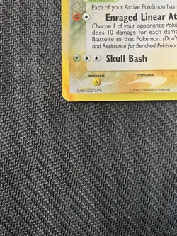 Blastoise (2/100) EX Crystal Guardians Stamped Reverse Holo Pokemon Card! - Image 2