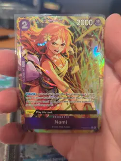 Nami PRB02-012 THE BEST VOL. 2 Alternate Art Parallel One Piece TCG ENGLISH NM - Image 1