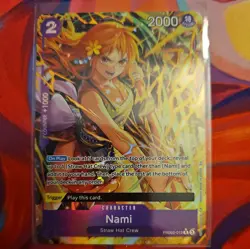 Nami PRB02-012 THE BEST VOL. 2 Alternate Art Parallel One Piece TCG ENGLISH NM - Image 1
