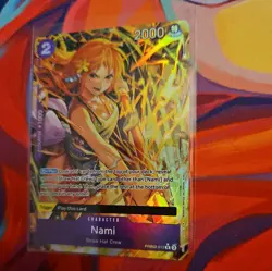 Nami PRB02-012 THE BEST VOL. 2 Alternate Art Parallel One Piece TCG ENGLISH NM - Image 2