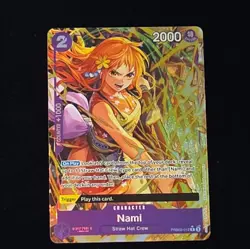 Nami PRB02-012 THE BEST VOL. 2 Alternate Art Parallel One Piece TCG ENGLISH NM - Image 1
