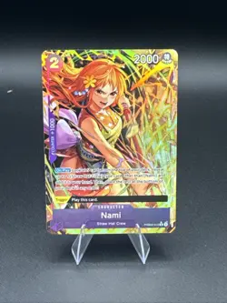 Nami PRB02-012 THE BEST VOL. 2 Alternate Art Parallel One Piece TCG ENGLISH NM - Image 1
