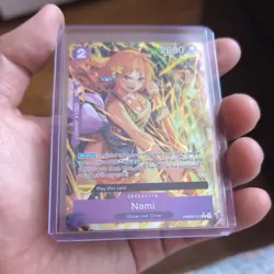 Nami PRB02-012 THE BEST VOL. 2 Alternate Art Parallel One Piece TCG ENGLISH NM - Image 1